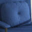Fauteuil convertible 3-en-1 pliable - dossier réglable à 5 positions avec coussin