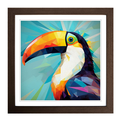 Toucan Constructivism - Framed Print