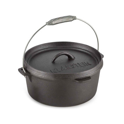 Klarstein 4L Metal Round Dutch Oven