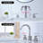 2-handle Bathroom Faucet with Drain Assembly-99313661