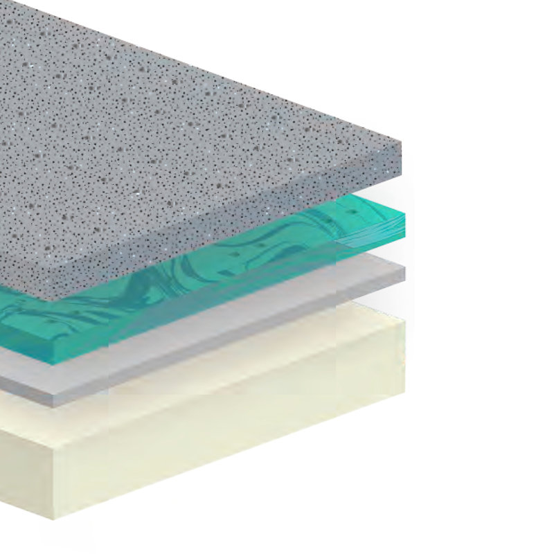 Diamond Capri Graphene Memory Foam, Cool, Conforming, Responsive 12"Medium Feel, Greenguard Gold Certified, White Label Ready