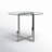 Dern Glass Round Dining Table-50780283-50780282