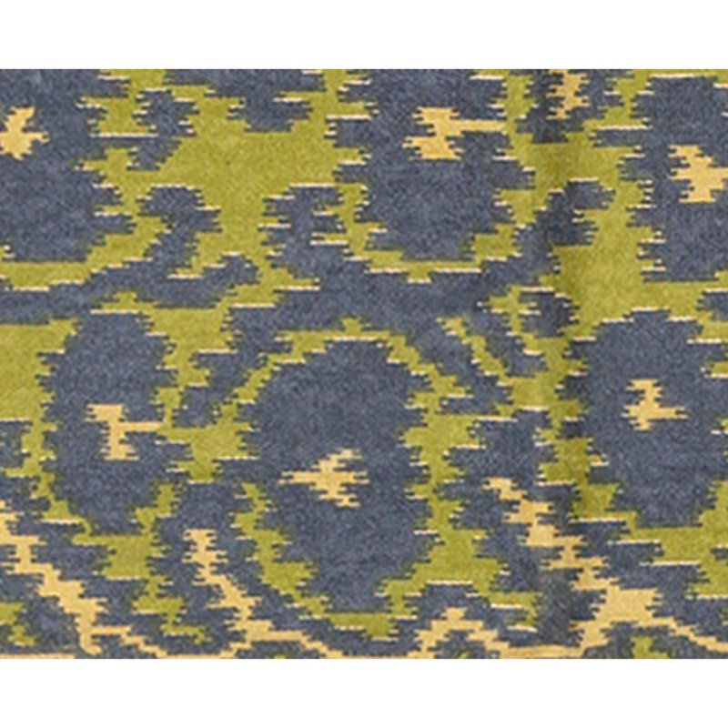 Flatweave Wool Ikat Indoor Rug