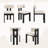Modern Upholstered Dining Chairs Set of 2, Mid-Century Kitchen & Dining Room Accent Chairs for Dining, Game Room, Living Room-1880329089