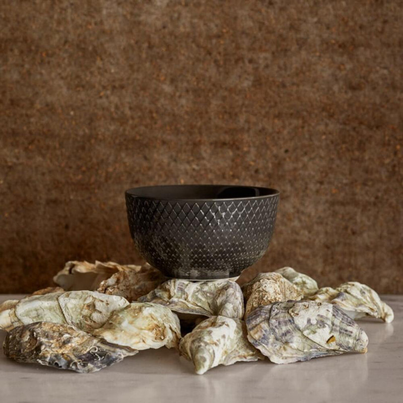 Rhombe Earth Porcelain Rice Bowl
