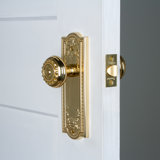 Grandeur Parthenon Plate Privacy with Parthenon Door Knob