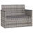 Haeley Steel Outdoor Bench