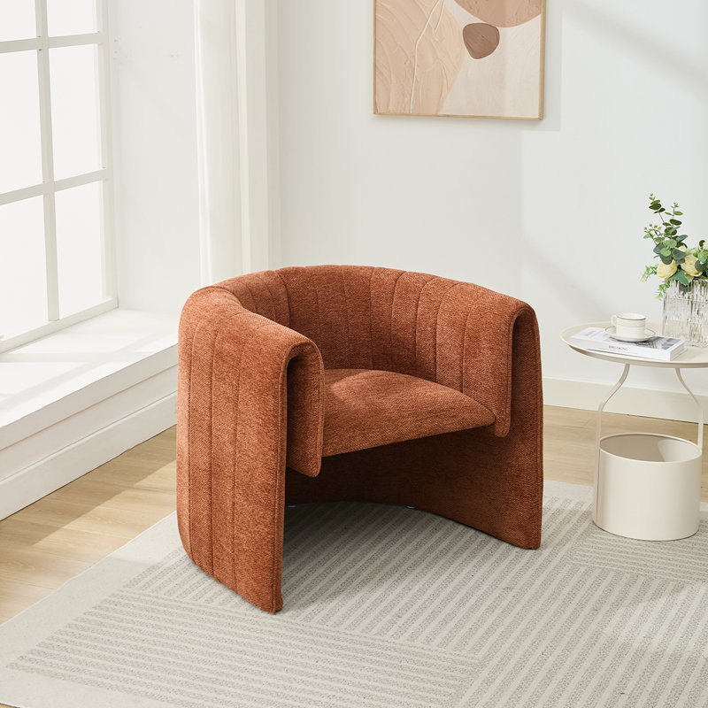 Méridienne moderne rembourrée, méridienne matelassée pour salon, balcon et chambre à coucher, Brun