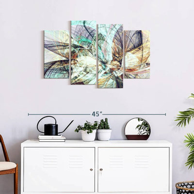 «Colors In Abstract», reproduction d'art sur toile