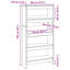Steel Book Cabinet Bookcase-750201094-750201098