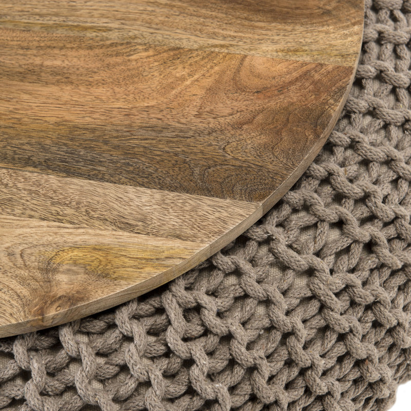 Ilfracombe Solid Wood Block Coffee Table