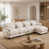 Chenille beige sélectionné