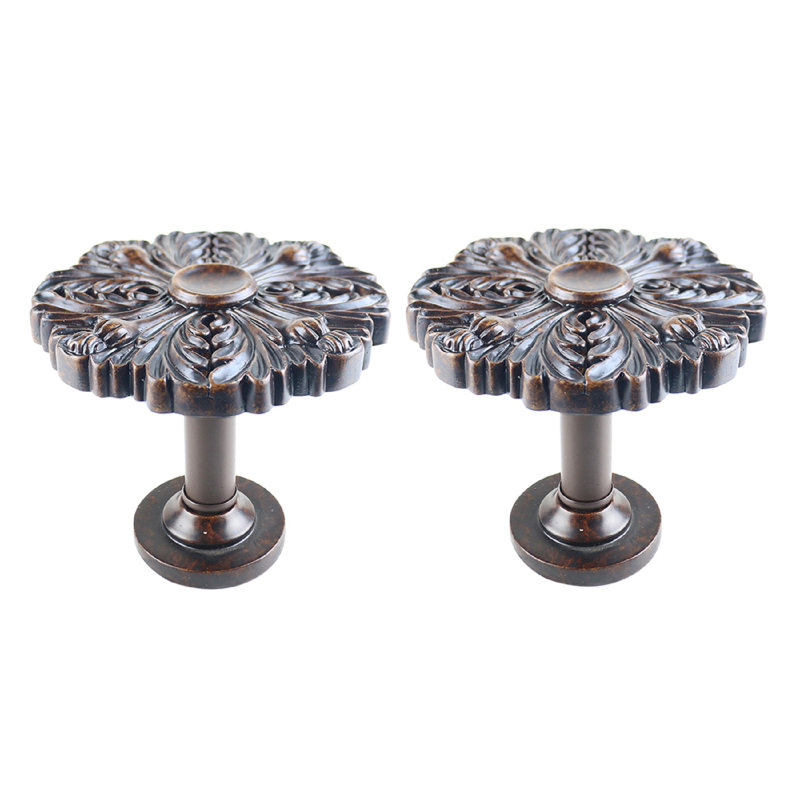 Keown 4.75'' Curtain Holdback, Mahogany