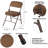 Bernadine Deluxe Fabric Padded Folding Chair-100507272