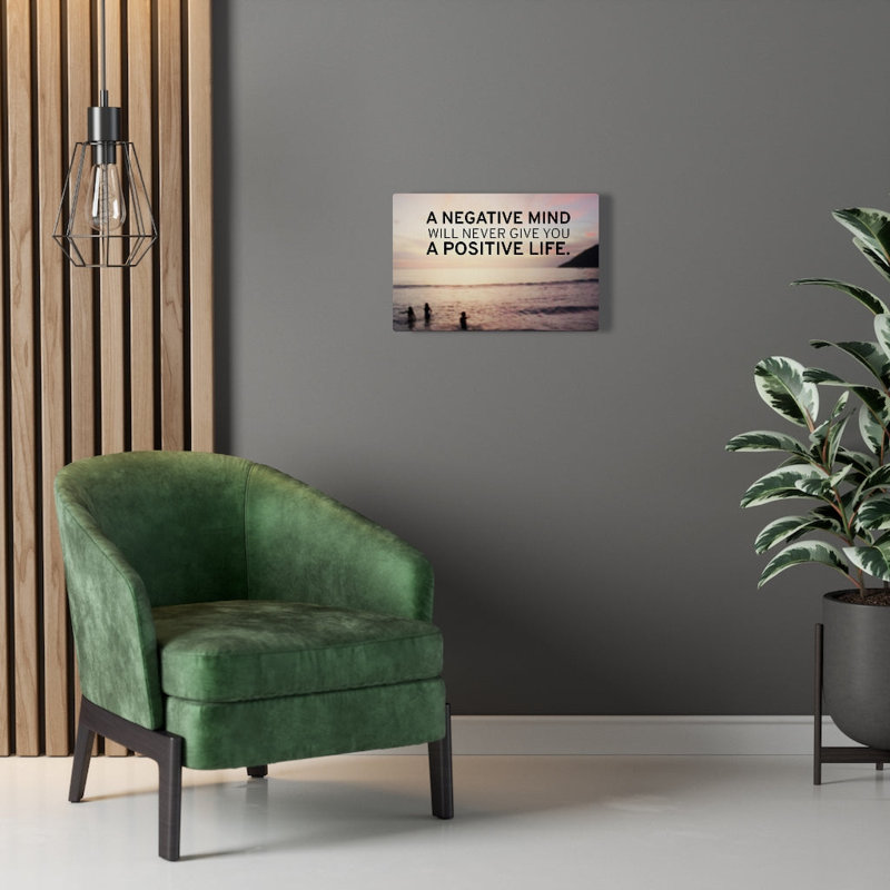 Art inspirant, impression sur toile, art mural