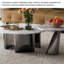Table basse ronde moderne en marbre minimaliste-1768173405