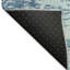 Tapis bleu sarcelle lavable à la machine Premium Prisco-112171195