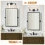Luminaire de salle de bain à 3 lumières à intensité variable avec abat-jour en forme de tulipe-210452104-210452105-210452108