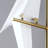 Spritz Solid Brass LED Armed Sconce-1912751430