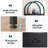 70.8" Industrial Luxe Bookshelf with Heavy-Duty Metal Frame, Premium High-End Furniture-1696588441