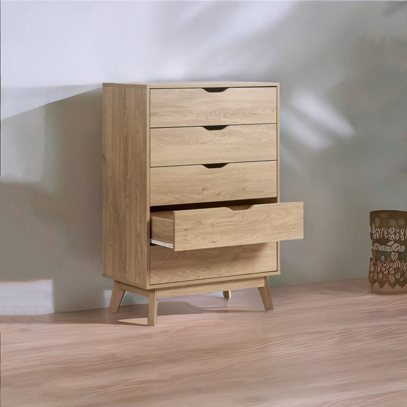 Hsiu 5 Drawer Chest With Interlock