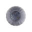 Cool Ice Blue Ribbed Cylindrical Vessel-1037978980