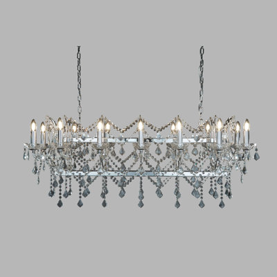 Normandy 14 - Light Candle Chandelier