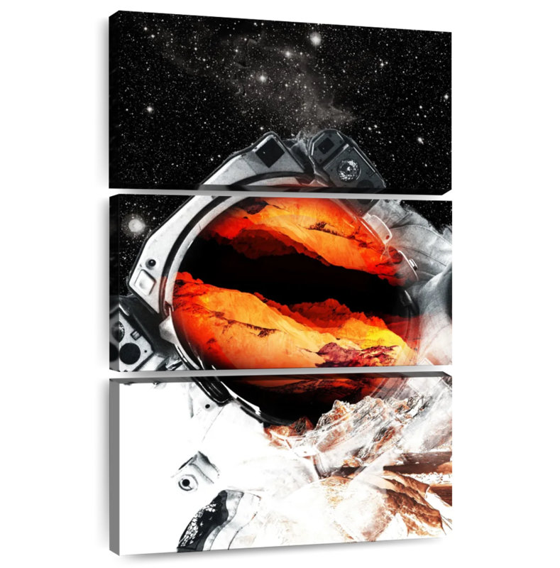 Oberle Mars Odyssey, 57" H x 36" W