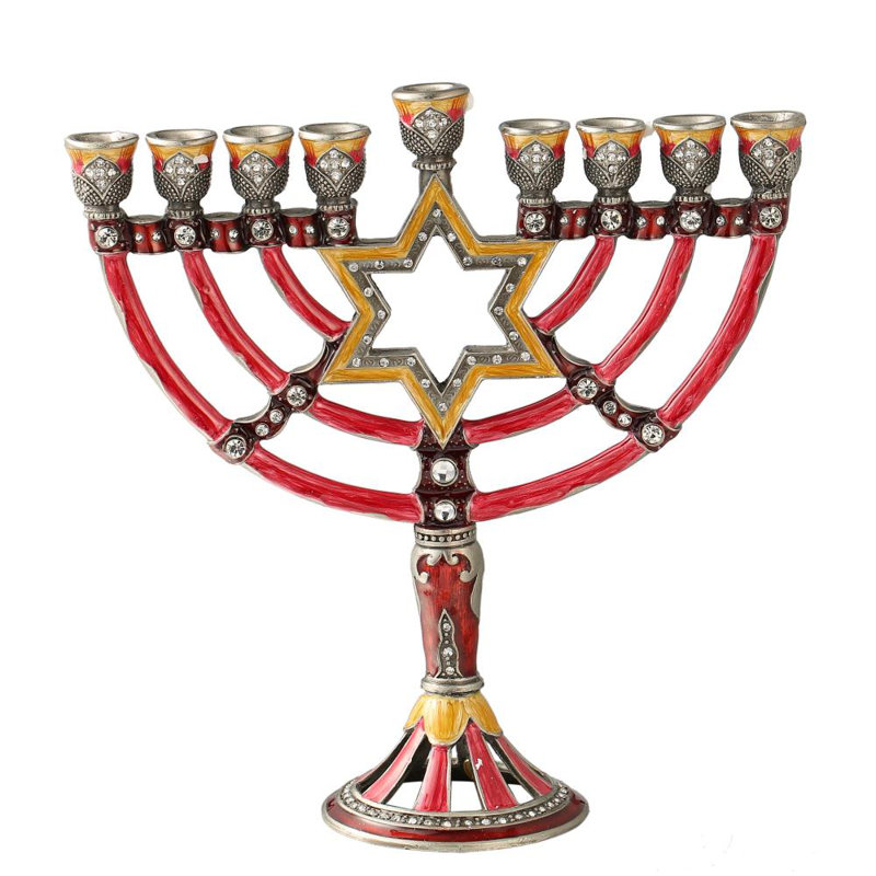 Pewter Menorah