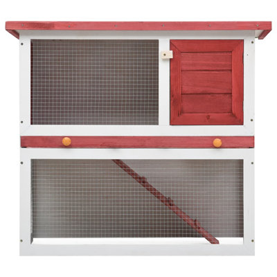 Jaron Weather Resistant Rabbit Small Animal Hutch