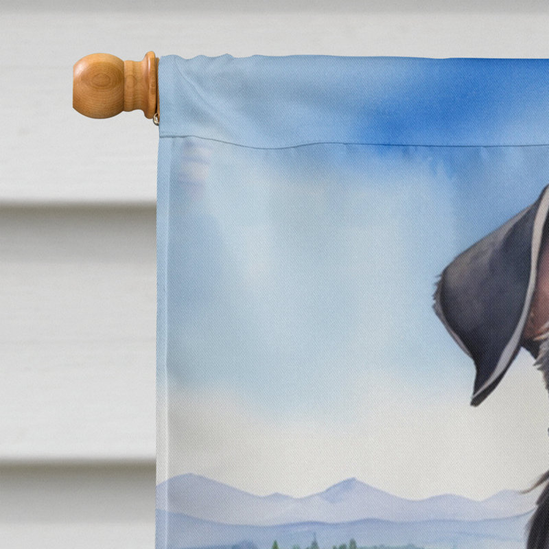 Easter Egg Hunt Double Sided 40'' H x 28'' W Polyester Easter House Flag