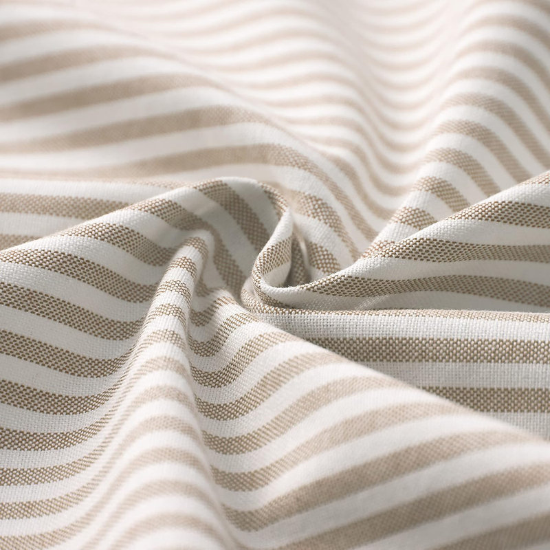 Rural Kitchen Curtains, Brown/White