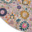Tapis argenté / orange / rose Justien-75384211