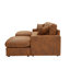 Sofa de coin Mountster avec deux poufs-991983606