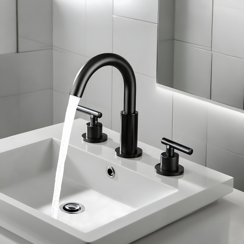 Widespread 2-handle Bathroom Faucet