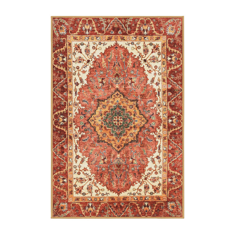 Abstract Indoor Rug, Rectangle 5' x 7'