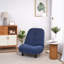 Fauteuil inclinable rembourré avec dossier inclinable et dossier réglable-1896059120
