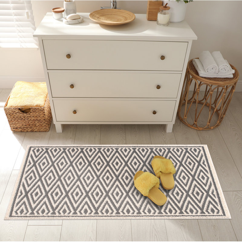 Sofihas Kitchen Mat 2 piece Non Slip Washable Set Sofihas Kitchen Mat 2 piece, 48"x20" & 30"x20"