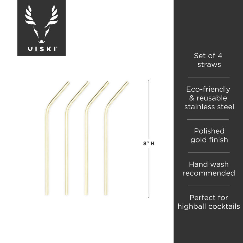 Belmont Cocktail Straws