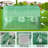 Artpuch Large Walk-In Tunnel Greenhouse with Pre-Installed Drip Irrigation & Misting System, Heavy Duty Galvanized Frame, 140g PE Cover for Backyard Vegetables Flowers-100504716-92124147