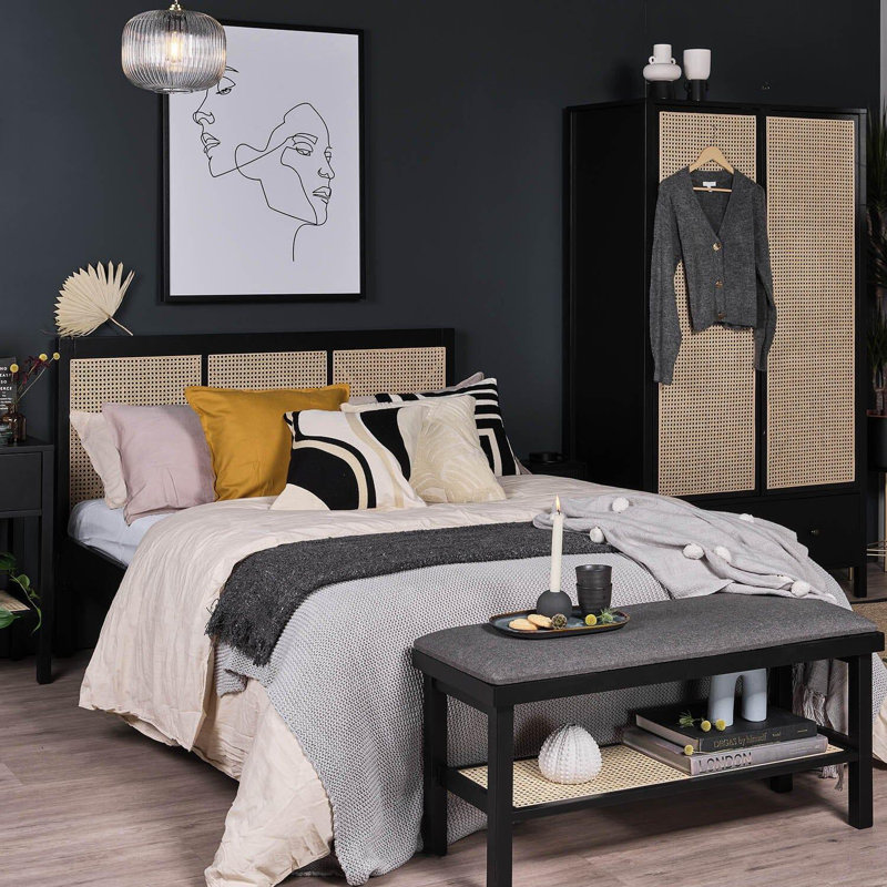 Tenaya Bed, Kingsize (5'), Black