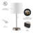 Daphyne 21" Modern Table Lamp with USB