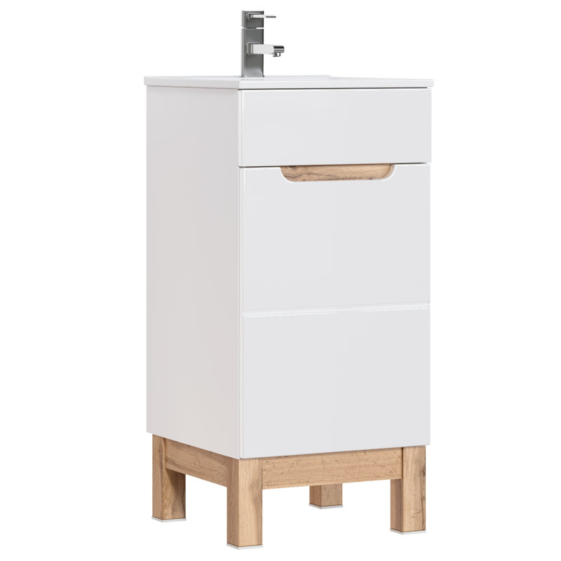 Indiah 400mm Single Bathroom Vanity with Basin