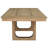 Pula Extendable Solid Wood Base Dining Table