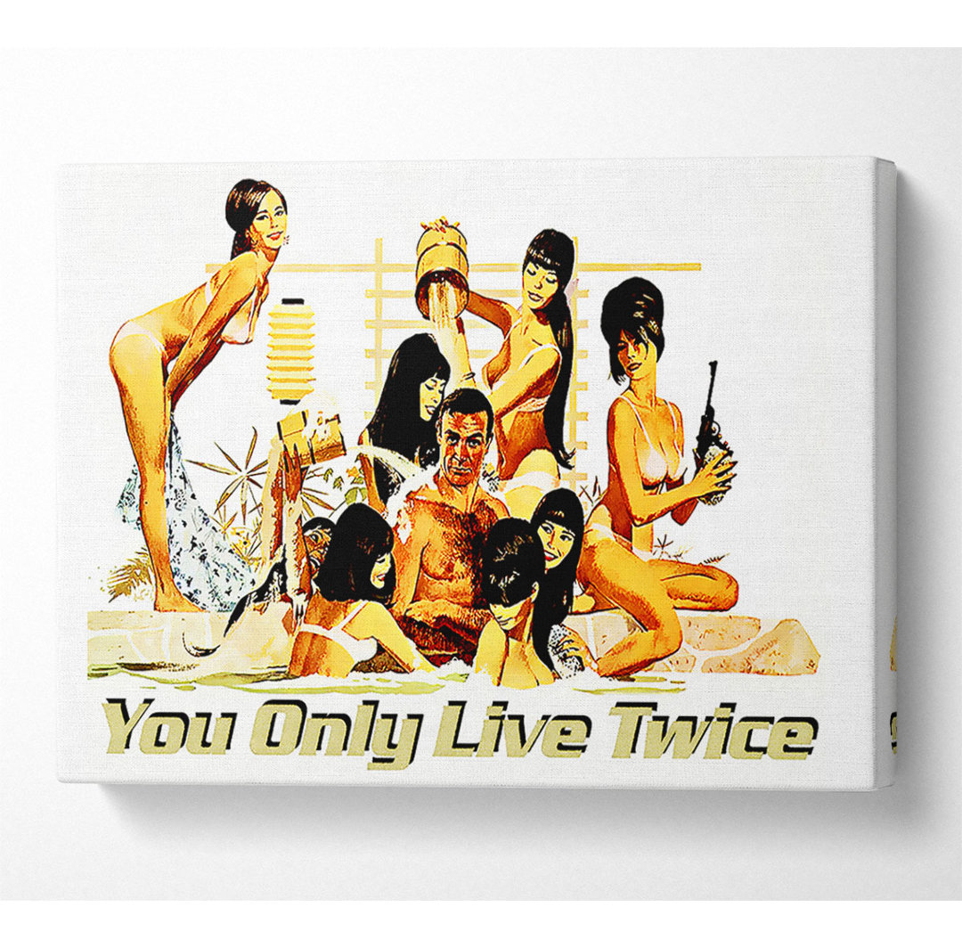 Sean Connery You Only Live Twice auf Leinwand