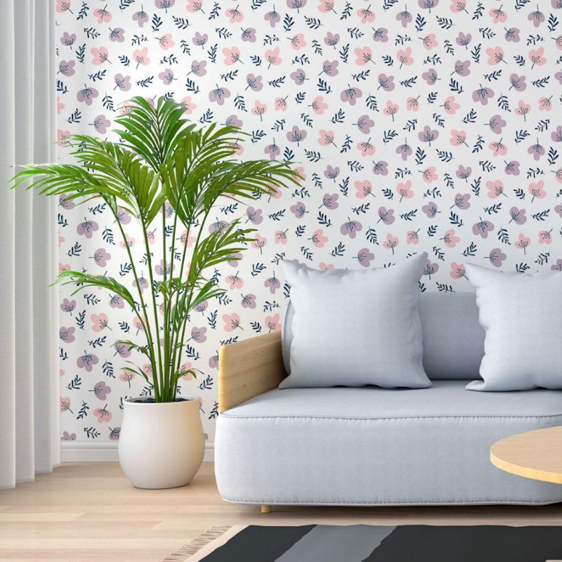Jolynn 126" L x 24" W Smooth Wallpaper Roll
