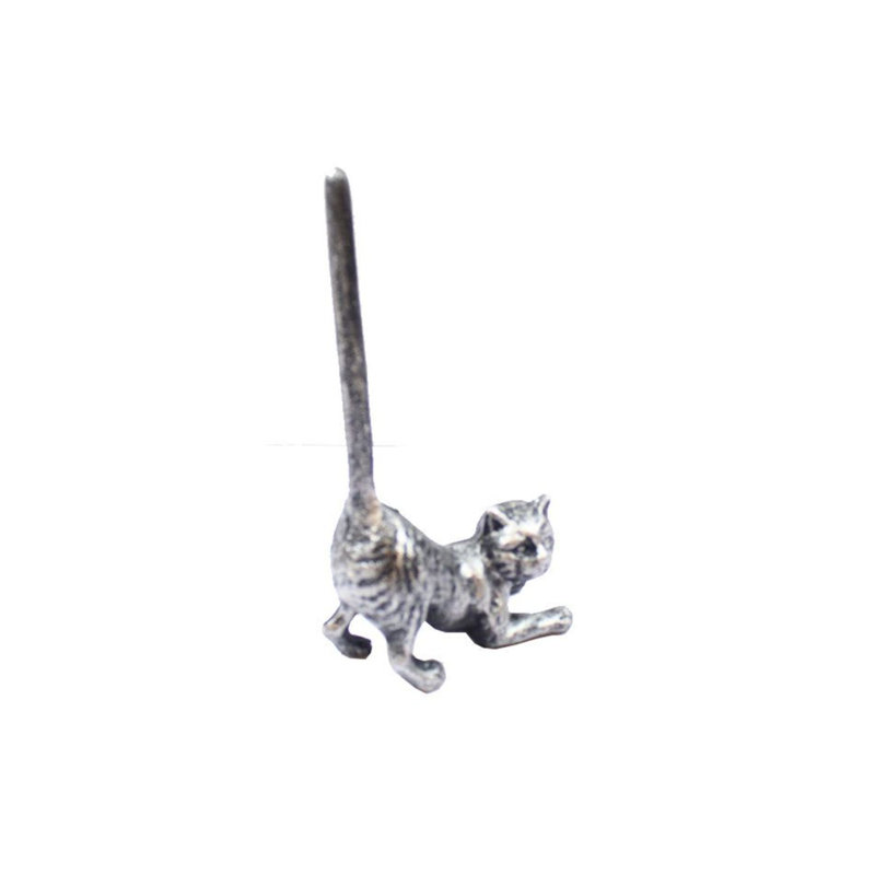 Porte-essuie-tout Alvilda Cat, Argent