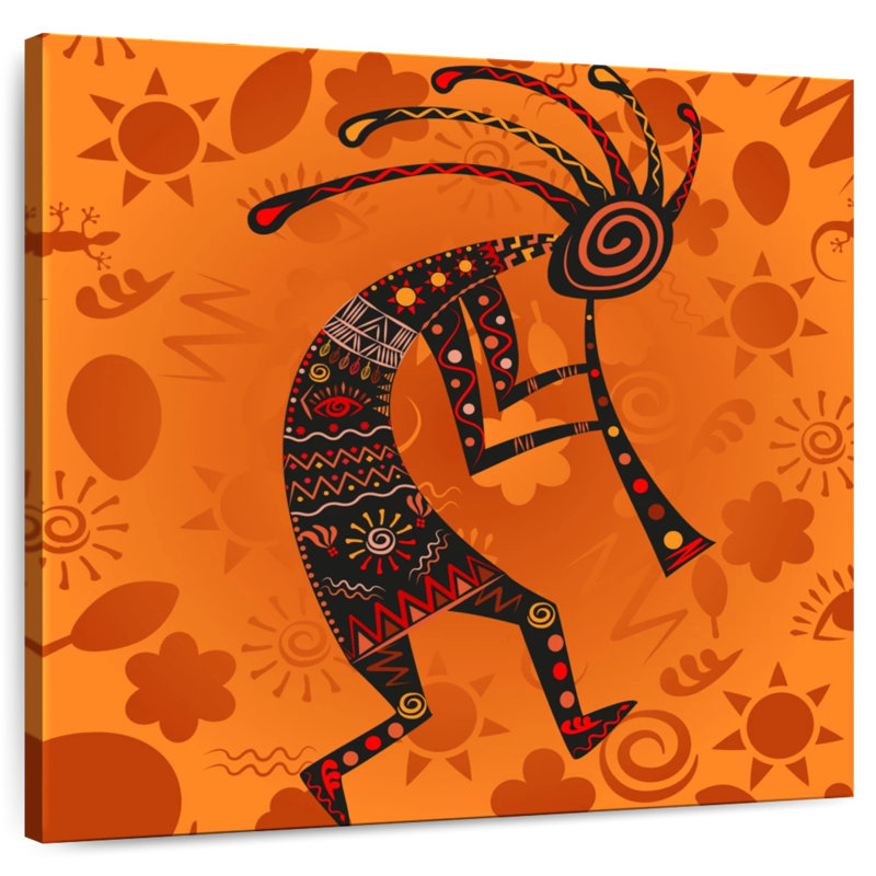 «Lelar Native American Fertility God», H 20 po x l 20 po