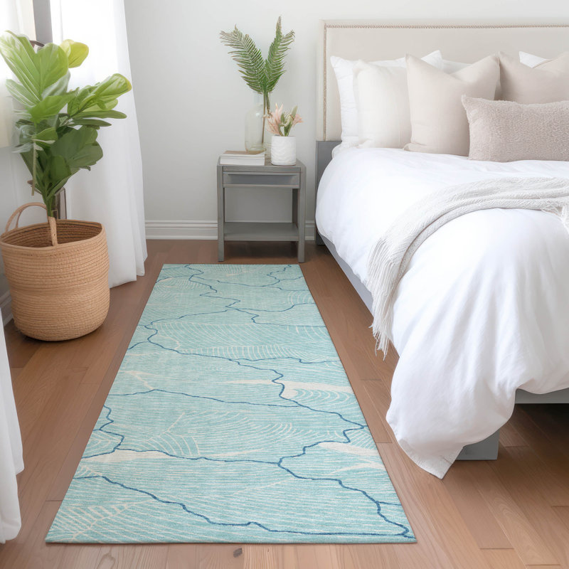  Machine Washable Indoor/Outdoor Chayden ACN1048 Rug, Runner 2'3" x 7'6"