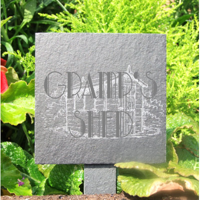 Mineola Stone Plants & Flowers Garden Sign